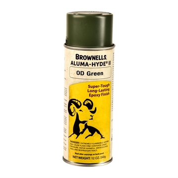 Picture of Brownells ALUMA-HYDE II, MATTE OD GREEN, 12 OZ AEROSOL 1A29S700A1