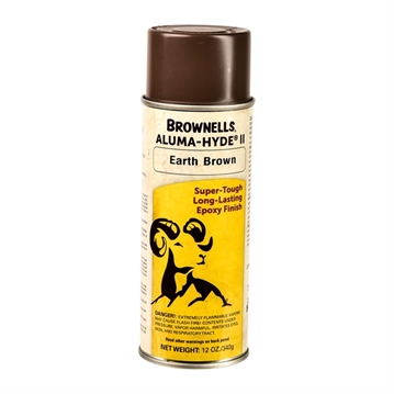 Picture of Brownells ALUMA-HYDE II, MATTE EARTH BROWN, 12 OZ AEROSOL 1A29S800A1