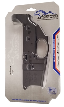Picture of Anderson AM-15 Forged Stripped AR Lower - Black Closed Trigger Guard Retail Packaging D2-K067-B000-0P