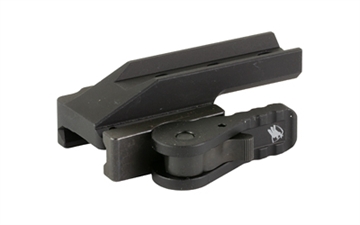 Picture of American Defense Mfg. AD-B2, Quick Detach Mount, 1.41" Height, Fits Trijicon ACOG, Anodized Finish, Black AD-B2-C-STD