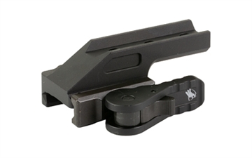 Picture of American Defense Mfg. AD-B2, Quick Detach Mount, 1.54" Height, Fits Trijicon ACOG, Anodized Finish, Black AD-B2-S-STD