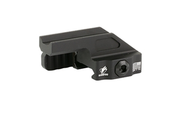 Picture of American Defense Mfg. AD-B2, Quick Detach Mount, 1.64" Height, Fits Trijicon ACOG, Anodized Finish, Black AD-B2-M-STD
