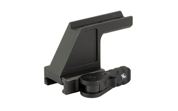 Picture of American Defense Mfg. AD-B2, Quick Detach Mount, 2.33" Height, Fits Trijicon ACOG, Anodized Finish, Black AD-B2-NV-STD