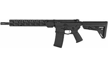 Picture of American Defense Mfg. ADM4, Semi-automatic Rifle, AR, 223 Remington/ 556NATO, 14.5" Pinned Barrel, Black Matte Finish, 30 Rounds, 1 Magazine ADM4R5BLK14M1MLOK