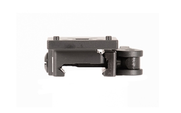 Picture of American Defense Mfg. AD-AEMS, Optic Mount, Co-Witness Height, Anodized Finish, Black, Quick Release, Fits Holosun AEMS AD-AEMS-10-STD