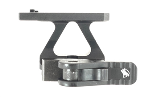Picture of American Defense Mfg. AD-AEMS, Quick Detach Mount, 2.33" Night Vision Height, Anodized Finish, Black, Fits Holosun AEMS AD-AEMS-NV-STD