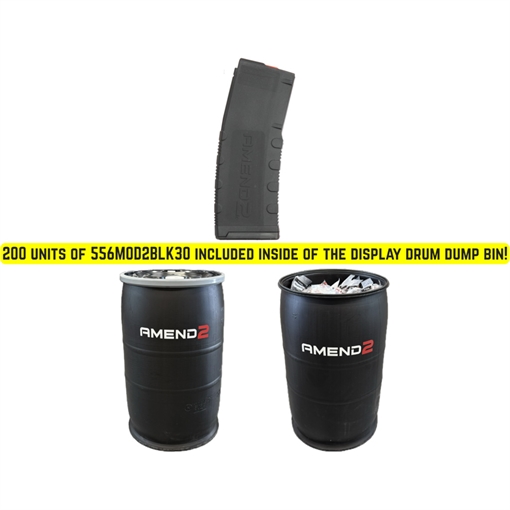 Picture of Amend2 30 Gallon Mag Drum Dump Bin 5.56/223 30 rd. 200 Units Drop Ship A2MAGDRUMMOD2