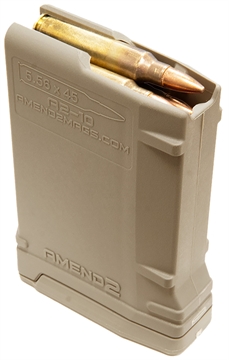 Picture of Amend2 MOD-2 10rd 223 Rem/5.56x45mm NATO Compatible w/ AR-15/M16/M4 Flat Dark Earth Polymer 556MOD2FDE10