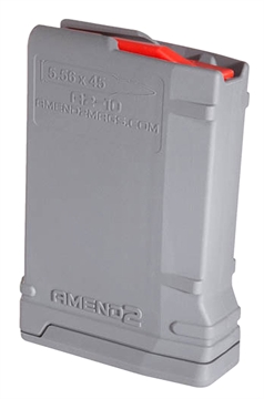 Picture of Amend2 MOD-2 10rd 223 Rem/5.56x45mm NATO Compatible w/ AR-15/M16/M4 Gray Polymer 556MOD2GRY10