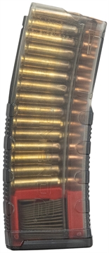 Picture of Amend2 Magazine, 223 Remington/556NATO, 30 Rounds, Fits AR Rifles, Polymer Construction, Translucent Smoke 556MODCSMK30