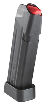 Picture of Amend2 A2-17 18rd 9mm Luger Compatible w/ Glock 17 Black Polymer A2GLOCK17BLK