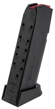 Picture of Amend2 A2-23 13rd 40 S&W Compatible w/Glock 23 Black Polymer A2GLOCK23BLK