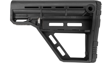 Picture of Amend2 AMS MODULAR FULL STORAGE MODEL MIL-SPEC CARBINE STOCK BLACK A2AMSFULLBLK