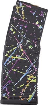Picture of Amend2 AR-15/M4/M16 Mod 3 Rifle Magazine Neon Splatter 5.56x45mm NATO/.223 Rem 30/rd 556MOD3NEON30