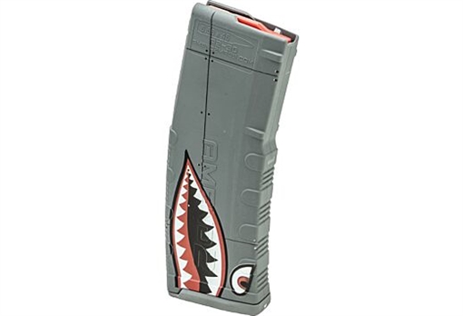Picture of AMEND2 M2 5.56MM 30RD AR15 WITH RED FOLLOWER PRINTED FLYING TIGER POLYMER MAGAZINE ( 50 PER CASE ) 556MOD2GFT30