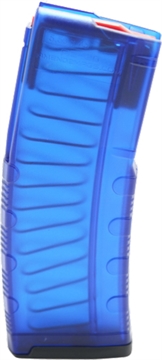 Picture of AMEND2 AR-15 MAGAZINE 5.56X45 30RD POLYMER TRANS NRA BLUE< 556MODCBLU30