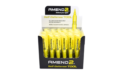 Picture of AMEND2 G10 SELF-DEFENSE PEN YLW DISP SDTOOLDISPYLW -