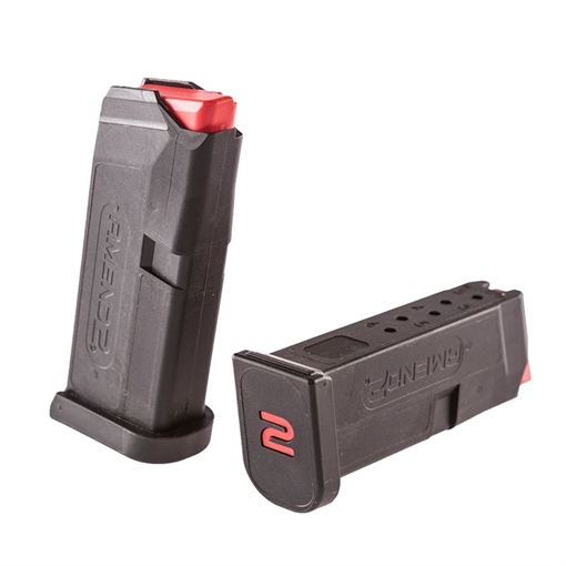 Picture of AMEND2 GLOCK A2 43 9MM 6RD BLACK POLYMER MAGAZINE ( 100 PER CASE ) A2GLOCK43BLK