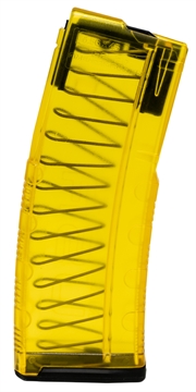 Picture of AMEND2 MOD C 5.56MM 30RD AR15 TRANSLUCENT YELLOW POLYMER MAGAZINE ( 50 PER CASE ) 556MODCYLW30
