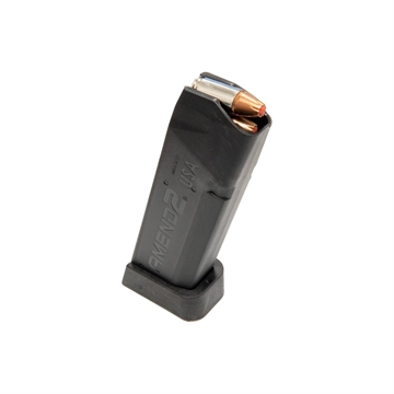 Picture of AMEND2 GLOCK 43X A2 MOD-3 9MM 14RD BLACK POLYMER MAGAZINE ( 100 PER CASE ) G43XMOD3BLK14