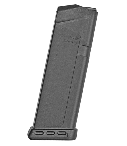 Picture of AMEND2 GLOCK 19 A2 MOD-3 9MM 15RD BLACK POLYMER MAGAZINE ( 100 PER CASE ) G19MOD3BLK15