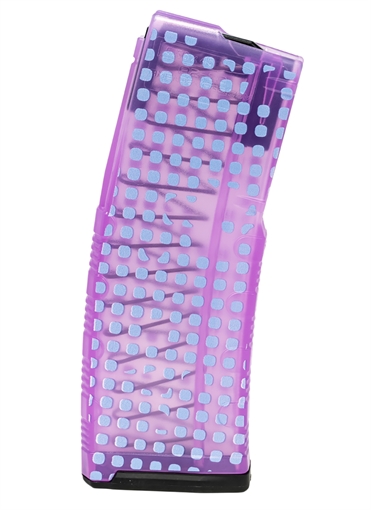 Picture of AMEND2 MOD-C 5.56MM 20RD AR15 W RED FOLLOWER TRANSLUCENT PINK DESERT NIGHT POLY MAG ( 50 PER CASE ) 556MODCPDNC30 556MODCPDN30