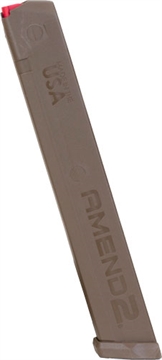 Picture of AMEND2 GLOCK A2-STICK 34RD GLOCK DOUBLE STACK 9MM FITS 17/19/26 FDE POLYMER MAG ( 100 PER CASE ) A2GLKSTICKFDE
