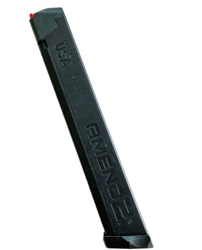 Picture of AMEND2 GLOCK A2-STICK 34RD GLOCK DOUBLE STACK 9MM FITS 17/19/26 BLACK POLYMER MAG ( 100 PER CASE ) A2GLOCKSTICK A2GLKSTICKBLK