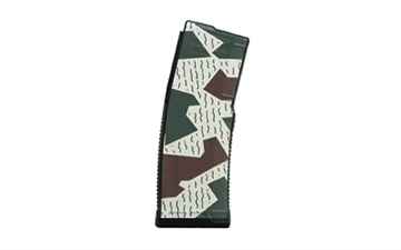 Picture of AMEND2 MOD A 5.56MM AR15 BLACK POLYMER MAGAZINE 30RD WETLAND CAMO( 50 PER CASE ) 556MODABBSW30 749355072149