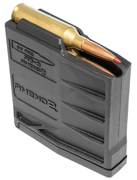 Picture of AMEND2 AICS 6.5PRC/300WSM SHORT ACTION 3RD BLACK POLYMER MAGAZINE( 50 PER CASE ) SAAICS65BLK3
