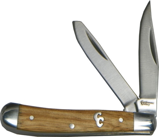 Picture of ABKT CATTLEMANS CUTLERY SAGE BRUSH PEANUT 2-BLADE ZEBRAWOOD CC0006ZW