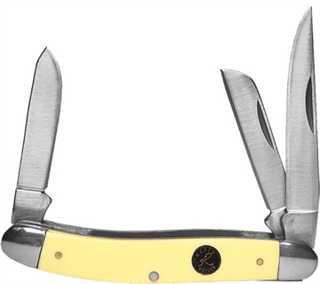 Picture of AMERICAN BUFFALO KNIFE & TOOL ROPER PECOS STOCKMAN 2.5" LINER LOCK CREAM HANDLES RP0001CYD