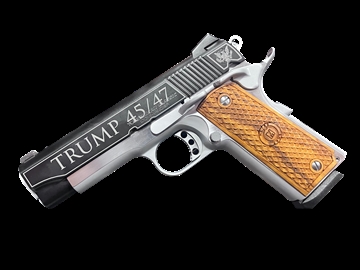 Picture of AMERICAN CLASSIC COMMANDER 1911 45ACP 4.25" TRUMP 45/47 CHROME/BLACK 8RD 85622-TRUMP 756542285732