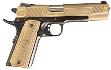Picture of AMERICAN CLASSIC II GOVERNMENT TRUMP GOLDEN ERA 1911 45ACP 5" BRONZE/BLACK 8RD 85610-TRUMP
