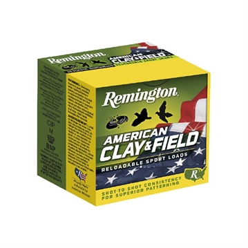 Picture of Remington AMERICAN CLAY & FIELD 12 GA 2-3/4'' 1-1/8OZ #7.5 SHOT 25/BOX 20344
