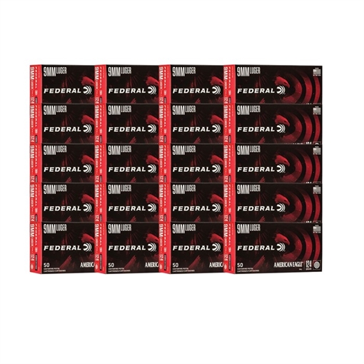 Picture of AMERICAN EAGLE 9MM LUGER AMMO 105001702 -