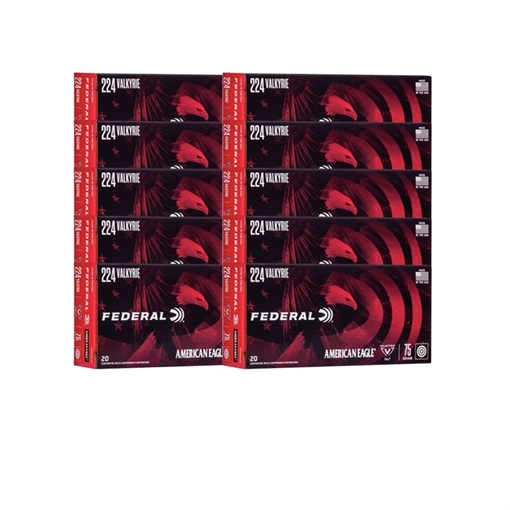 Picture of AMERICAN EAGLE AMMO 224 VALKYRIE 75GR TMJ 100029357 -