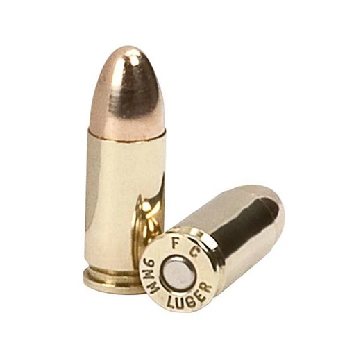 Picture of American Eagle Handgun Ammunition 9mm Luger 115 gr FMJ 1180 fps 500/ct Case AE9DP100C