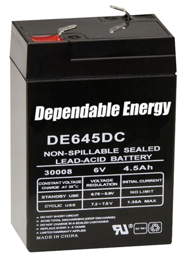 Picture of American Hunter HR Rechargeable Battery 6 Volt 4.5 AMP DE30052