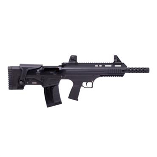 Picture of ATI Bulldog 410 Gauge 3" 16" 5+1 Black Steel Barrel, Black Aluminum Receiver, Picatinny Rail, Black Fixed Bullpup Stoc & Grip ATIG410BDB