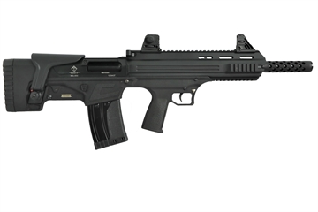 Picture of ATI Bulldog 20 Gauge 3" 16" 5+1 Black Steel Barrel, Black Aluminum Receiver, Picatinny Rail, Black Fixed Bullpup Stoc & Grip ATIG20BDB