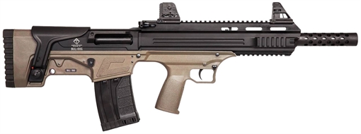 Picture of ATI Bulldog 410 Gauge Semi-Auto 3" 5+1 16" Tan Aluminum Receiver/Fixed Synthetic Stock ATIG410BDT