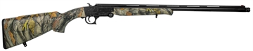 Picture of ATI Nomad 12 Gauge Break Open 3" 1 Shotgun Shell, 23" Matte Black Single Shot Vent Rib Barrel, Matte Black Receiver, Camo Fixed w/Saddle Mount Synthetic Stock ATIG12NMD23C