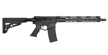 Picture of ATI Omni Hybrid 5.56x45mm 30+1 16" Black Threaded Barrel, Black Picatinny Rail Polymer Receiver, 15" M-LOK Handguard, Adjustable Black Synthetic Stock, Black Polymer Grip ATIGOMX556ML15