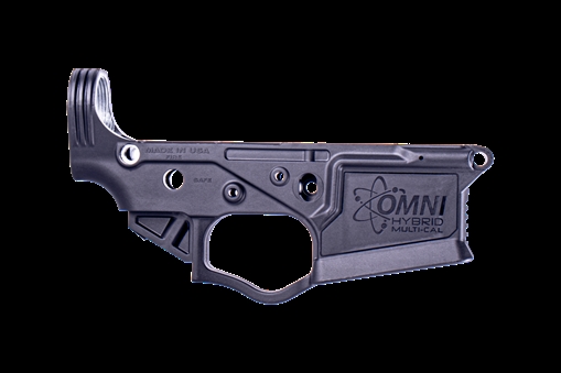 Picture of ATI OMNI HYBRID Polymer MULTI-CAL Lower Receiver - Black | Stripped ATIGLOW200