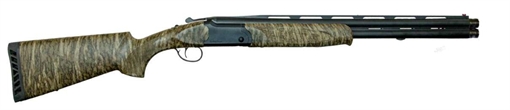 Picture of ATI Turkey Fowl 12 Gauge Break Open 3" 2rd, 22" Black Vent Rib Barrel, Black Aluminum Receiver, Mossy Oak Bottomland Synthetic Fixed Stock ATIGKOF12TF22C