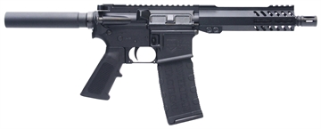 Picture of ATI Milsport HGA Handgun 5.56x45mm 30rd Magazine 7.5" Barrel Black with7" MLOK Handguard 1:7 Twist C-Clamp ATIG15MS556ML7CC