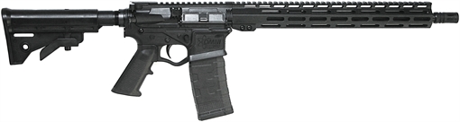 Picture of American Tactical OMNI HYBRID MAXX, Semi-automatic, AR, 300 Blackout, 16" Barrel, 1:8 Twist, Anodized Finish, Black, ATI M4 Adjustable Stock, Polymer Grip, 15" Free Float M-LOK Handguard, 30 Rounds, 1 Magazine ATIGOMX300ML15