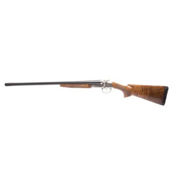 Picture of ATI Road Agent Prime 12 Gauge Break Open 2rd 26" Black Side By Side Barrel, Silver Engraved Aluminum Receiver, Fixed Turkish Walnut Stock ATIGKOF12RP26
