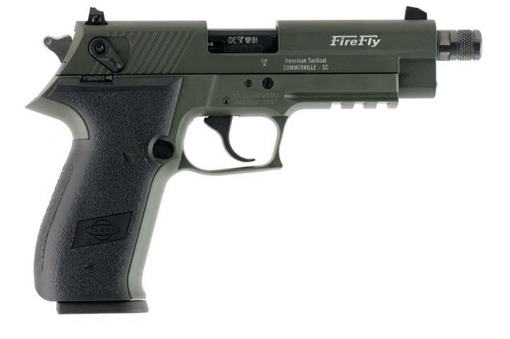 Picture of AMERICAN TACTICAL SPORT FIREFLY 22LR 4.9" FS 13RD THREADED GREEN GERG2213TFFGA